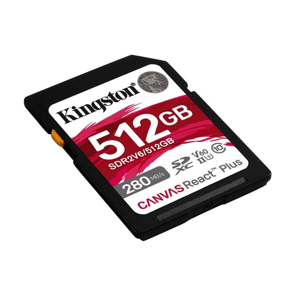 KINGSTON 512GB React+ SDXC SDR2V6/512GB - 3