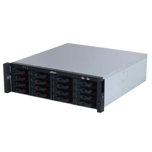 DAHUA NVR616H-128-XI 32Mpix, H265+, 128Kanal Video, 16 HDD, 1080P Kayit, 1024 Mbps Bant Genisligi, 4 Port 2500 Mbps LAN, RAID 0/1/5/6/10 NVR