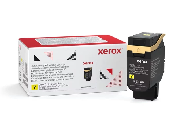 XEROX 006R04767 VERSALINK C410/C415 EKSTRA YÜKSEK KAP. YELLOW TONER