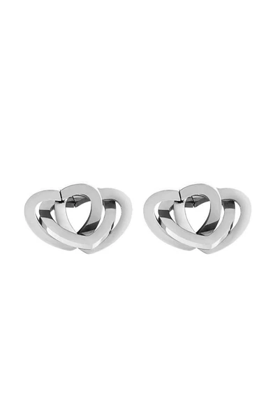 Daniel Klein DKJ.3.5009.1 Kalp Detaylı Metal Kadın Küpe