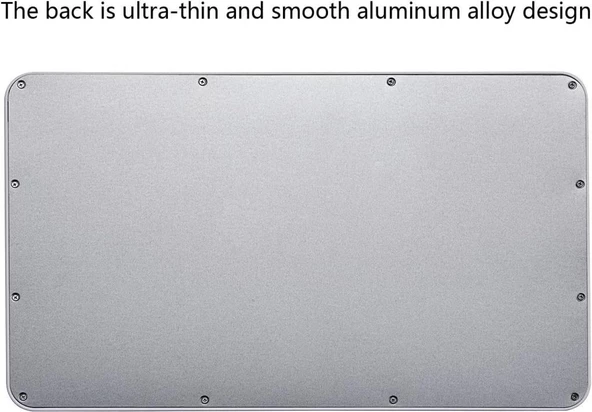 Reeder M8 GO 8" Uyumlu Kablosuz Bluetooth Şarj Edilebilir Klavye - Pembe - 7