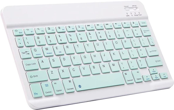Insignia Flex 11.6" Uyumlu Kablosuz Bluetooth Şarj Edilebilir Klavye - Yeşil