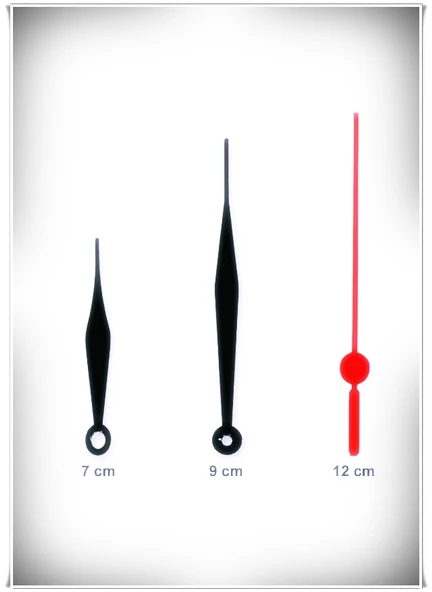 1 Adet, Duvar Saat Mekanizması, 10 Mm Şaft, Saat Motoru, - 4