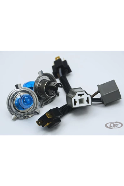 H4 Beyaz Ampul Xenon White 100/90w Takım (2 Adet) - 2