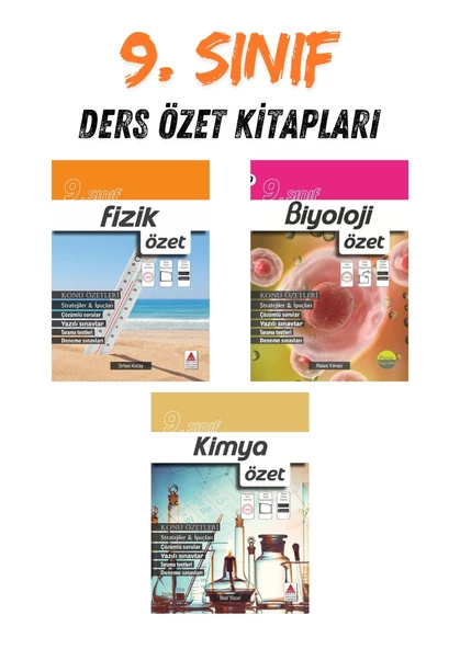 9. Sınıf Yardımcı Kaynak Seti (7 ANA Ders) - 3