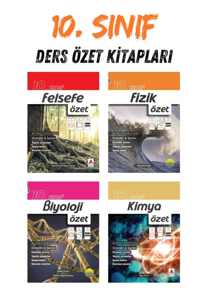 10. Sınıf Yardımcı Kaynak Seti (8 ANA Ders) - 3