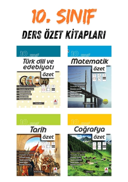 10. Sınıf Yardımcı Kaynak Seti (8 ANA Ders) - 2