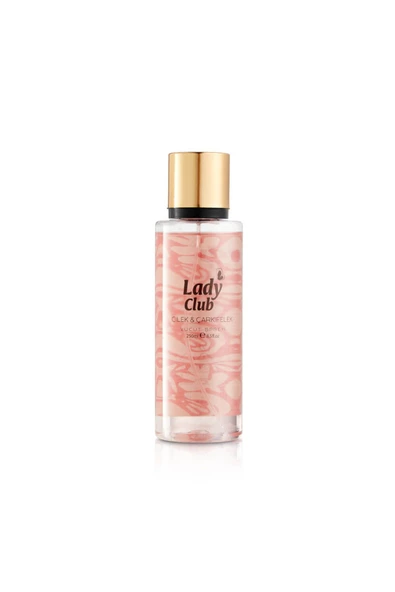 LADY CLUB,Vücut Spreyi 250ml / Çarkıfelek Renkleri