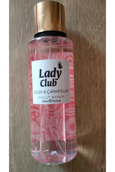 LADY CLUB,Çilek & Çarkıfelek Vücut Spreyi