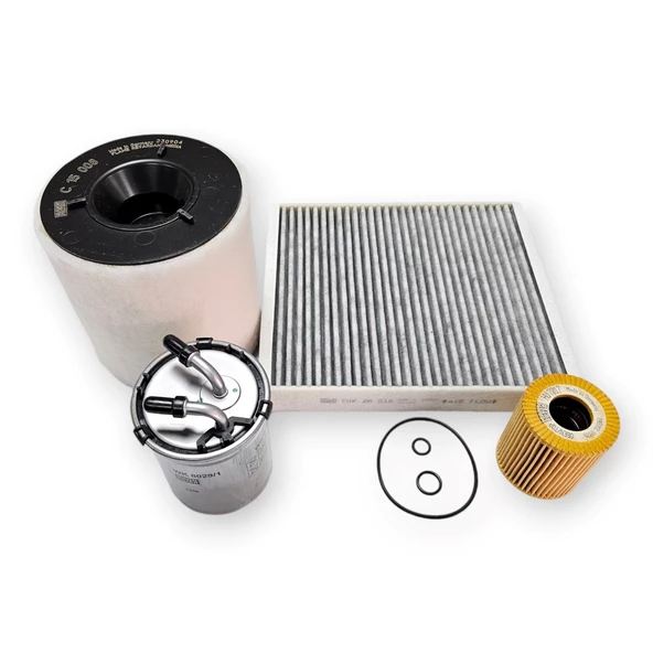 Seat İbiza 2009-2015 1.2 Dizel CFWA Motor Mann Marka Filtre Seti - 3