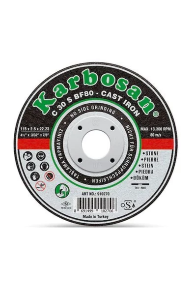 GİM    Karbosan Mermer Kesici 180 Mm