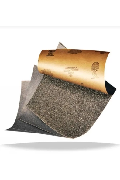 Atlas    Marka Kağıt - Su Zımpara Seti (6 Lı Paket) - (80 - 100 - 120 - 150 -180 - 220 Kum) - 2