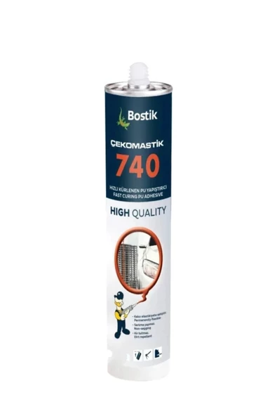 BOSTİK    Çekomastik 740- Oksit Kırmızı 280 Ml