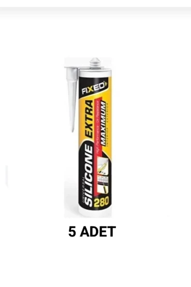 Sgs    Silikon Şeffaf 280gr 5 Adet