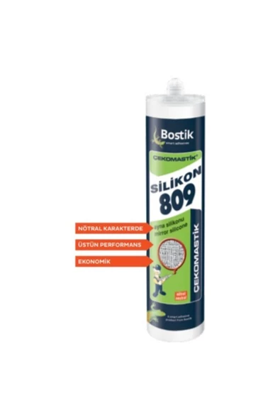 BOSTİK    Çekomastik 809 Ayna Silikon 310 Ml