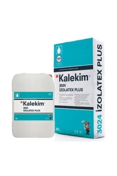 Kalekim Izolatex Plus 3024 Ekstra Esnek Su Yalıtım Harcı 20 Kg 10 Kg