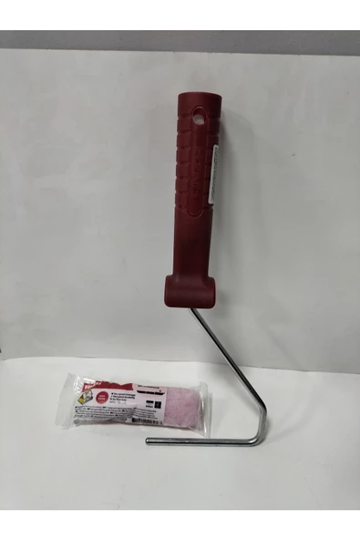 ANZA    Jotun Anza Rulo 10 cm Kırmızı ve Anza Rulo Sap