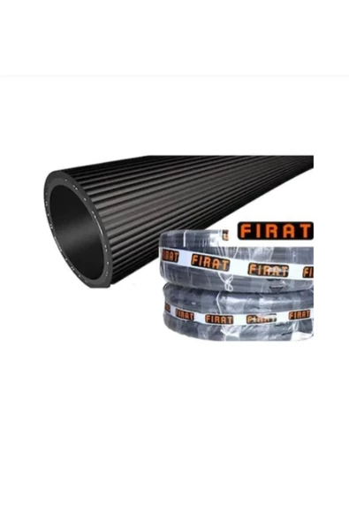 FIRAT    Fırat Bahçe Hortumu Fırat Siyah Thermo Bezli 1/2'' 100 Metre