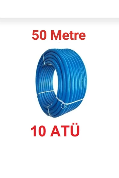 HİLAL PLASTİK    Hilal Plastik Mavi Kangal Boru (25mm) 10 Atü 50 mt