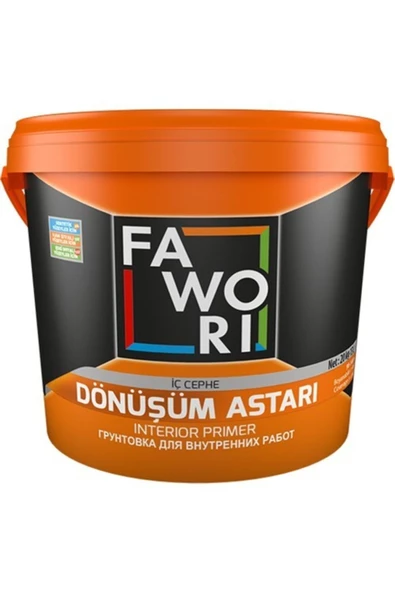 Fawori    Dönüşüm Astarı / Iç Cephe Dönüşüm Astarı Beyaz 3,5 Kg