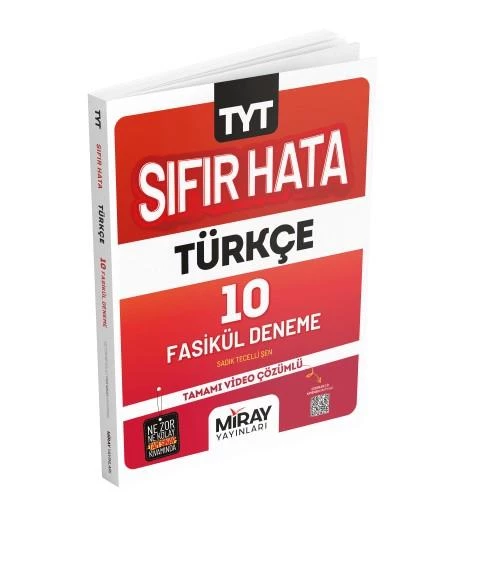 Miray Yayınları TYT Türkçe Fasikül Denemeleri 10'lu