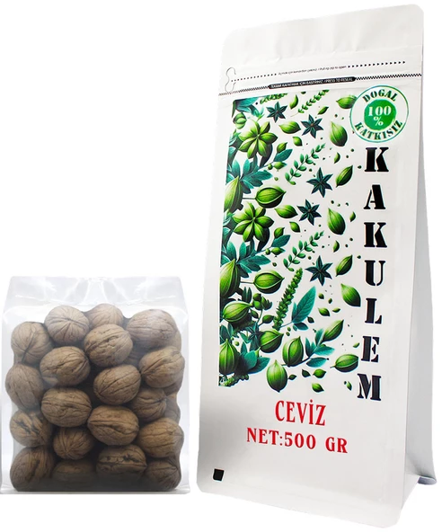 KAKULEM SERTİFİKALI İnce Yerli Kabuklu Ceviz 500 GR