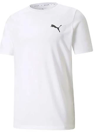 Puma ACTIVE SMALL LOGO TEE Beyaz Erkek T-Shirt  586725-02