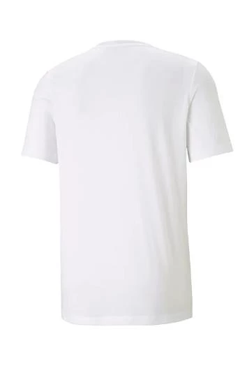 Puma ACTIVE SMALL LOGO TEE Beyaz Erkek T-Shirt  586725-02 - 4