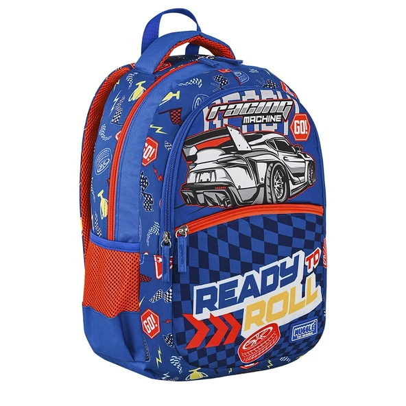 Muggle İlkokul Çantası Ready Blue Koleksiyonu Mu-9152