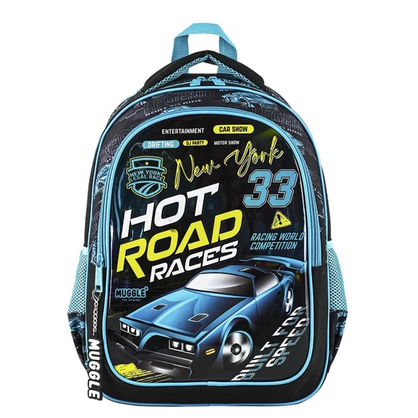 Muggle İlkokul Çantası Hot Road Koleksiyonu Mu-9144 - Resim 2