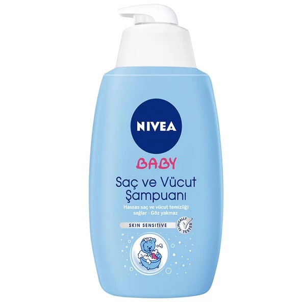 Nivea Baby Saç ve Vücut Şampuanı 500ml