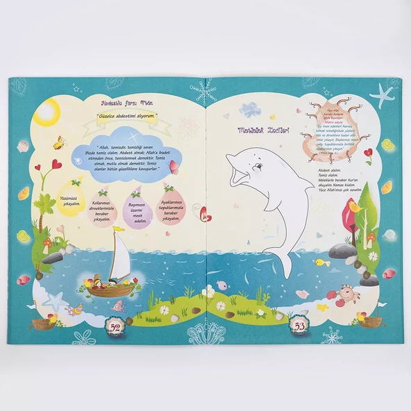 Mutluluk İncileri Boyamalı Hikayeli - 2