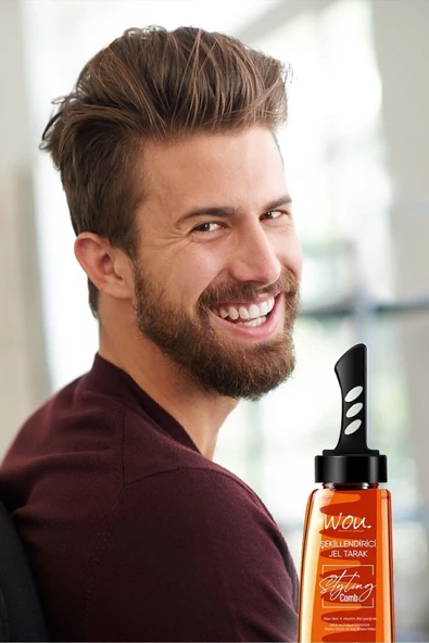 Wou Saç Şekillendirici Jel Tarak 260 Ml - 4