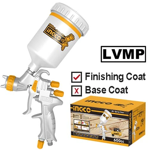 İngco Endüstriyel Havalı Boya Tabancası 600cc Ing-asg1065