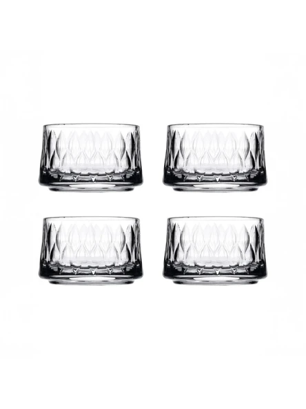 Paşabahçe 530166 Leafy Çerezlik-Kase 240 cc 4'lü - 2