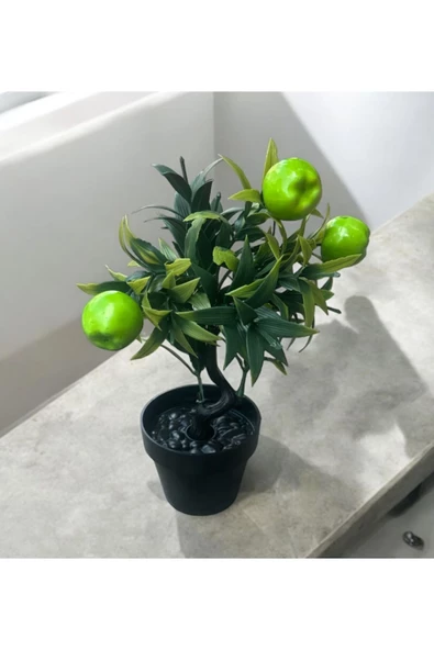 YAPAY ÇİCEK AĞAÇ  (  24 CM DİR  ) PLASTİKTİR
