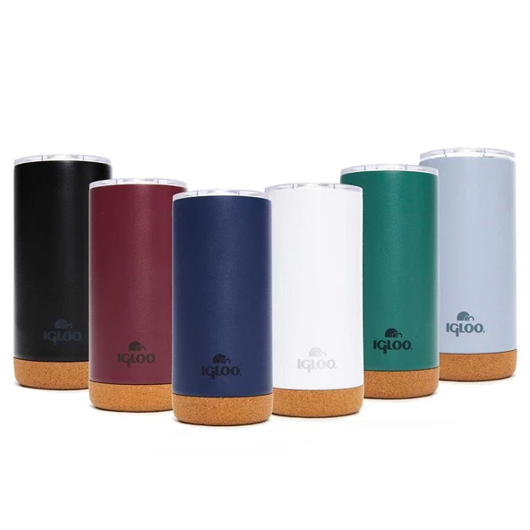 Igloo Cork Mug 500ml-BEYAZ - 7