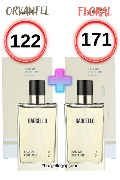 171 Floral 50 ml Edp 122 Oriental Kadın Parfüm Seti ürün görseli