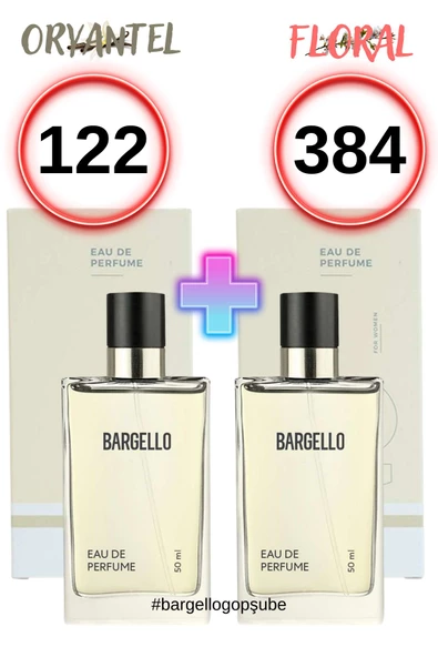 122 Kadın Parfüm Oriental 384 Kadın Parfüm Floral 50 ml Edp ürün görseli