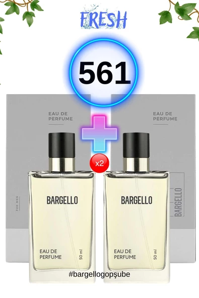 561 Fresh Edp 50 ml Erkek Parfüm 2 Adet  EDP  8YMS1234582167 ürün görseli