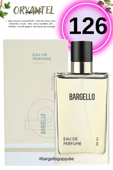 126 Oriental Kadın Parfüm 50ml Edp