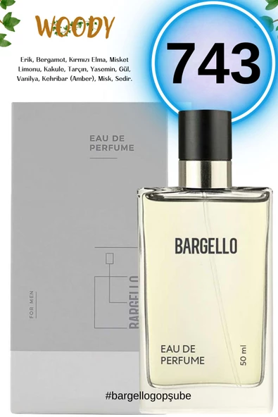 743 Woody Erkek Parfüm Edp 50 ml - 1