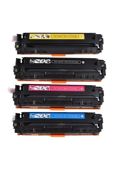 Tecprint CRG-067H Uyumlu TONER TÜM RENKLER CHİPSİZ Muadil Toner