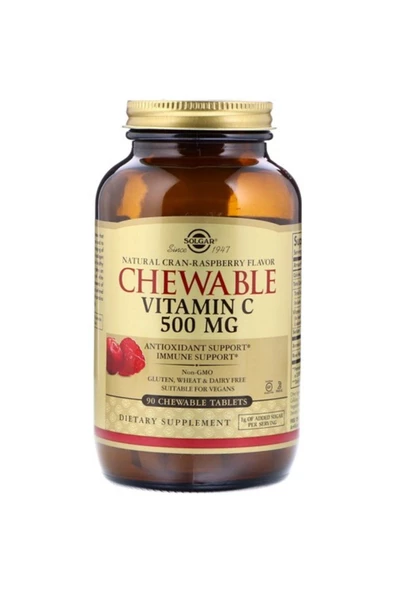 Solgar Chewable Vitamin-C 500 mg 90 Tablet ürün görseli