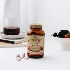 Solgar Chewable Vitamin-C 500 mg 90 Tablet - Resim 2