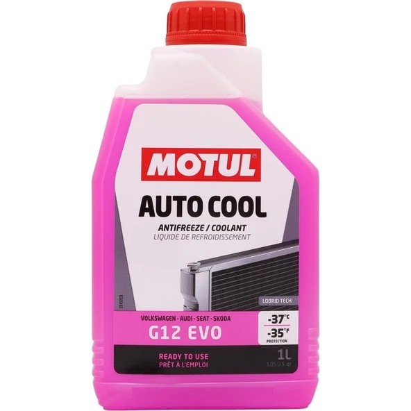 MOTUL AUTO COOL G12 EVO -37 C (G13 -VW TL 774 J ONAYLI)- 1 LİTRE