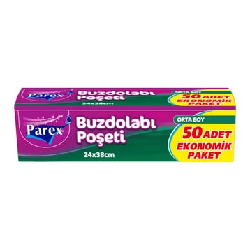 Parex Buzdolabı Poşeti Orta Boy 50