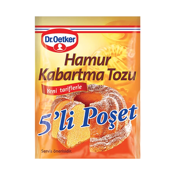 Dr. Oetker 5'li Hamur Kabartma Tozu