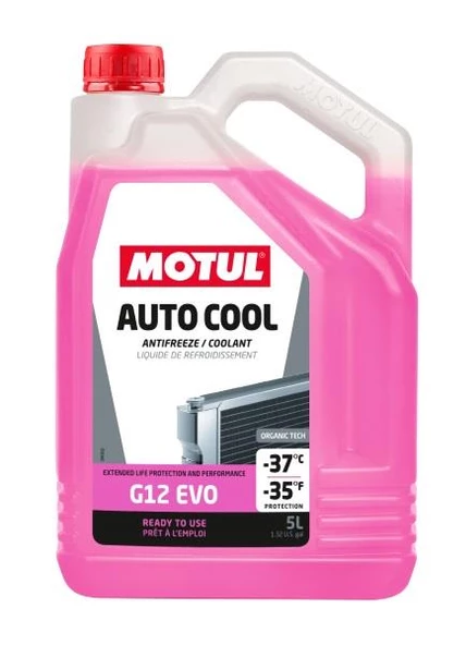 MOTUL AUTO COOL G12 EVO -37°C (G13 -VW TL 774 J ONAYLI)- 5 LİTRE