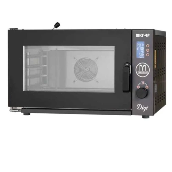 Maksan Elektrik Isıtmalı Dijital 4 Tepsili Konveksiyonlu Patiseri Fırın - Resim 2